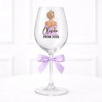 Prom 2026 personalised wine glass