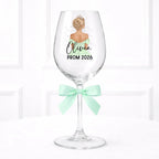 Prom 2026 personalised wine glass