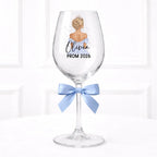 Prom 2026 personalised wine glass
