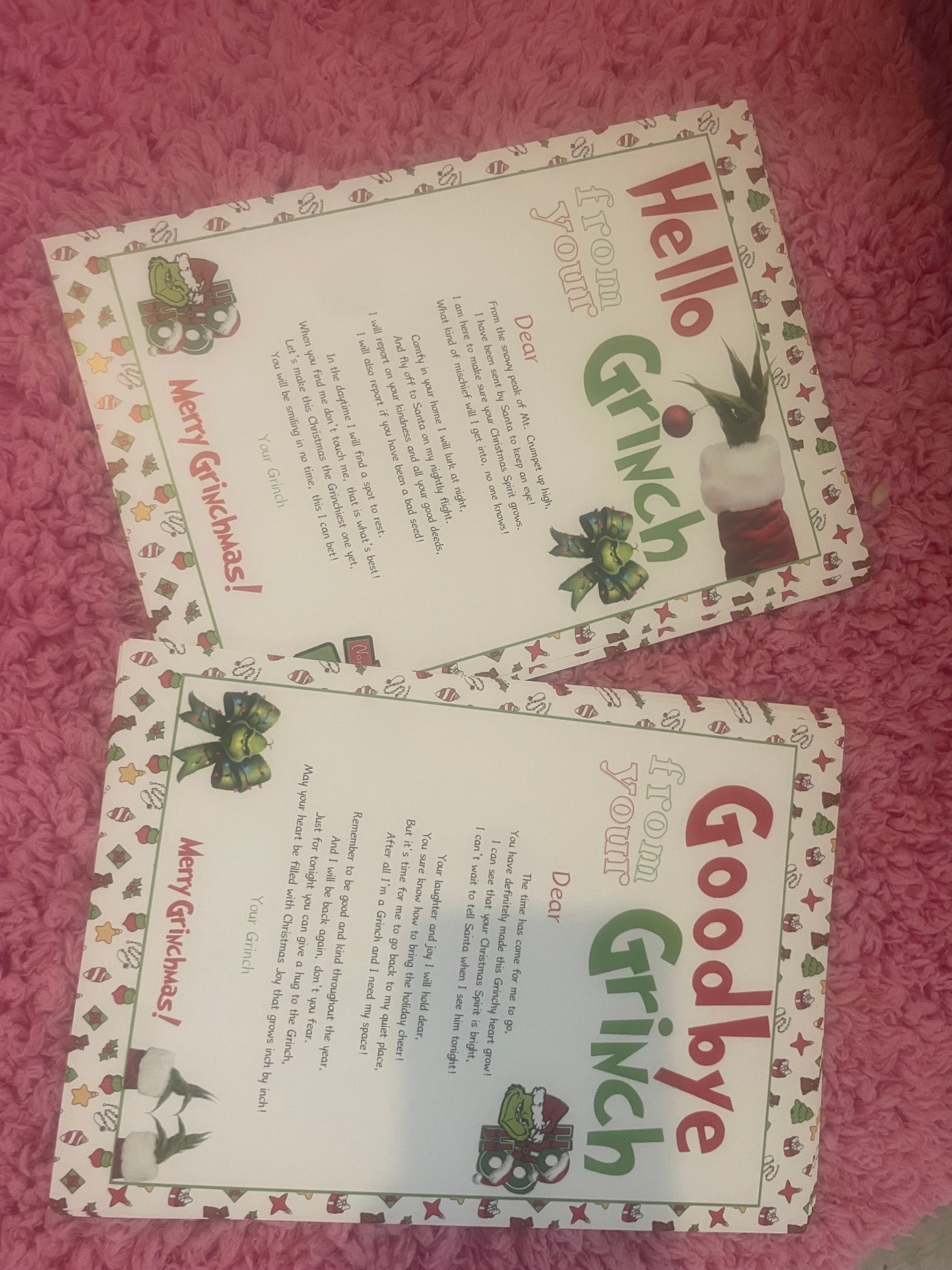 Hello & goodbye letter  A5