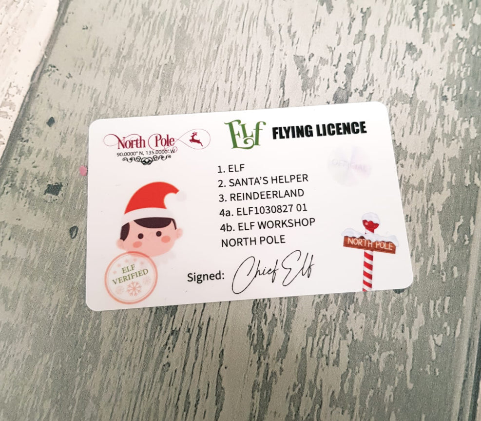 Elf flying licence