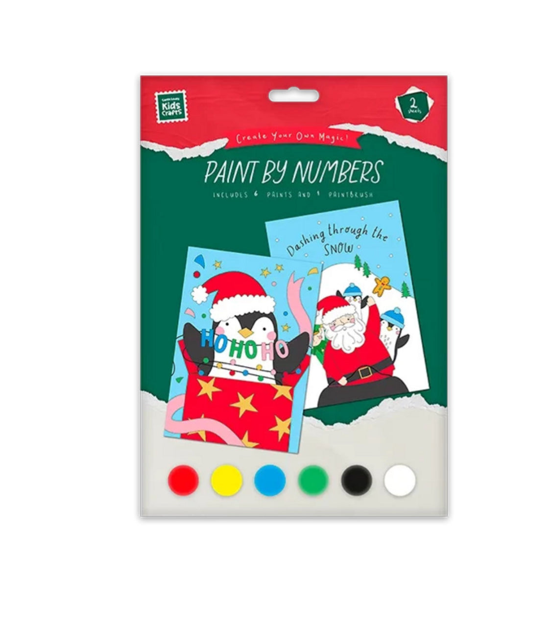 Christmas Paint by Numbers (Pack of 2)