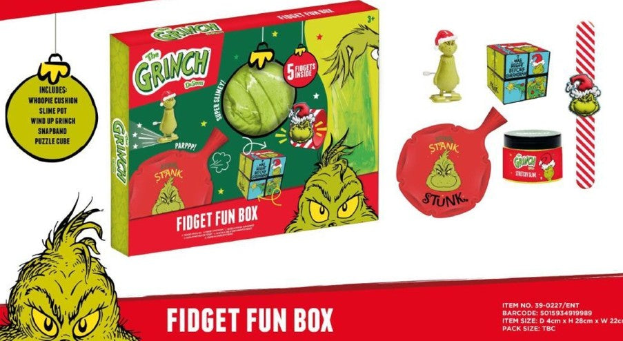 Grinch fidget box