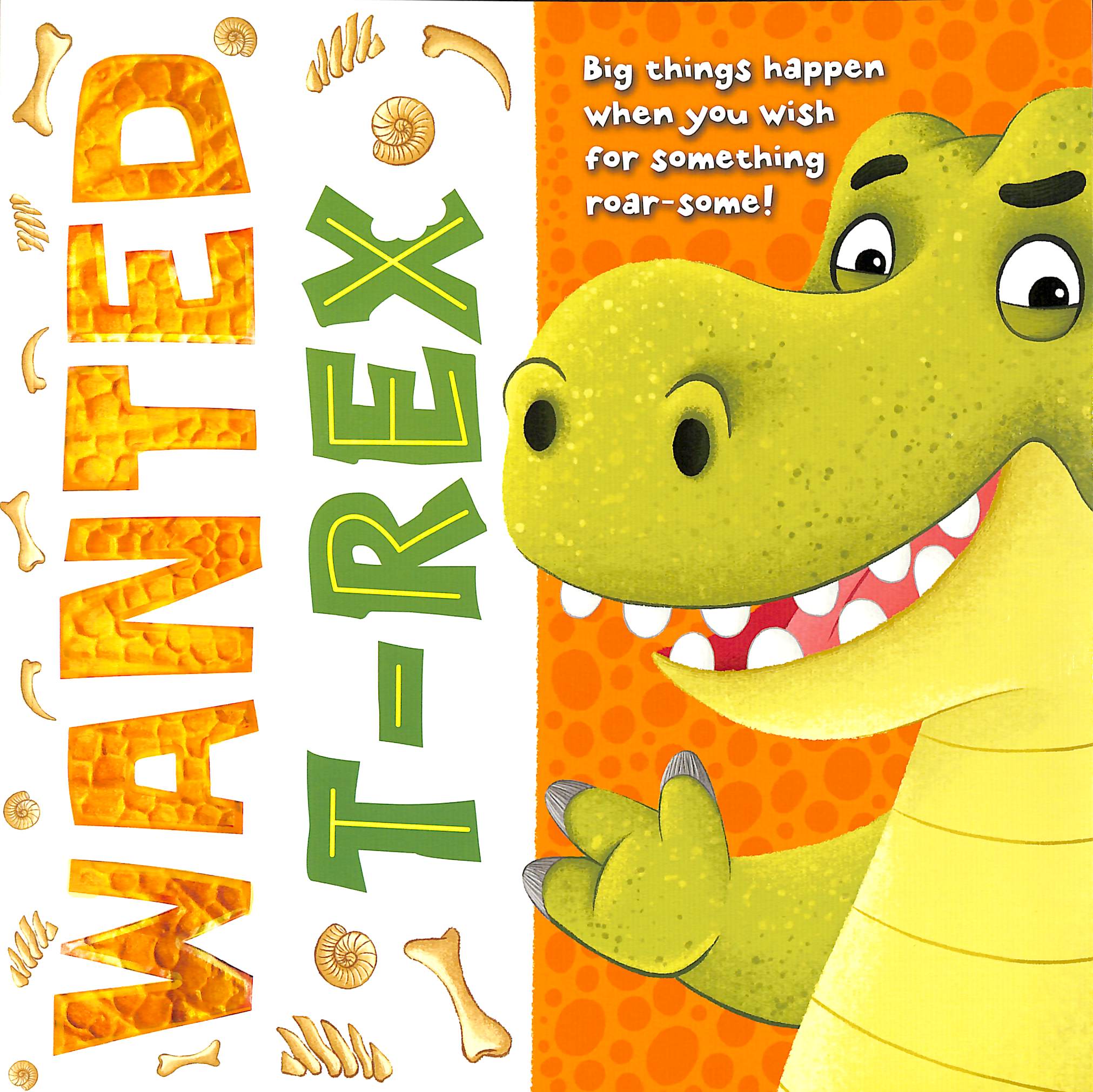 The wanted TRex story book