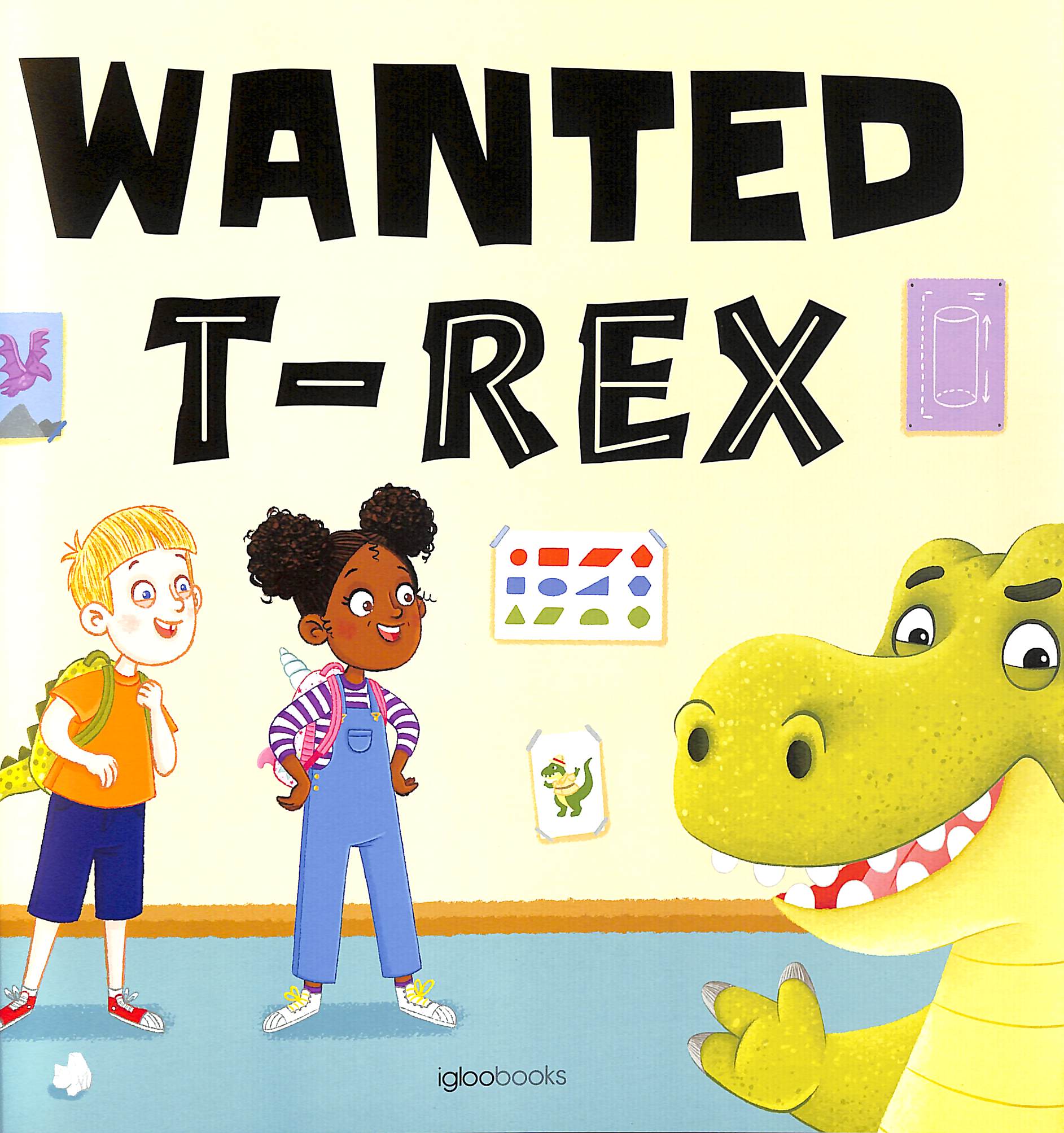 The wanted TRex story book
