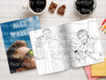 Alex W colouring book
