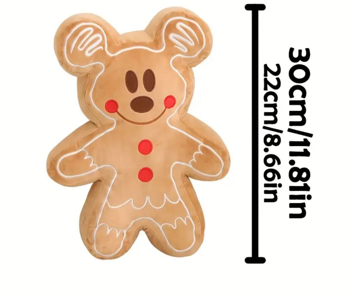 Mouse gingerbread plushies