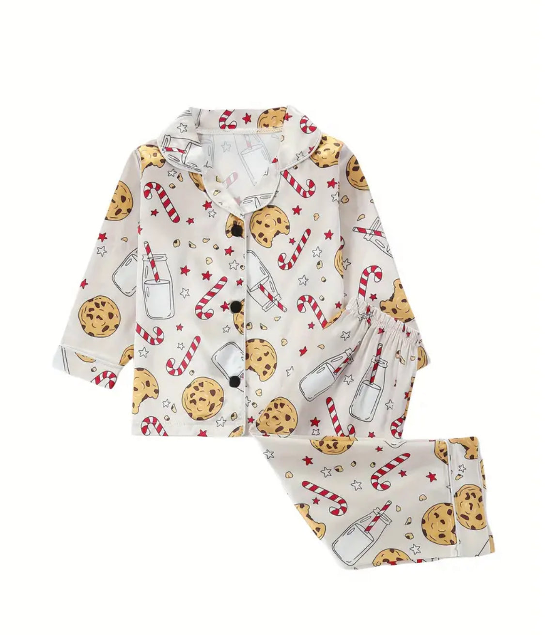 Christmas cookie pyjama’s kids