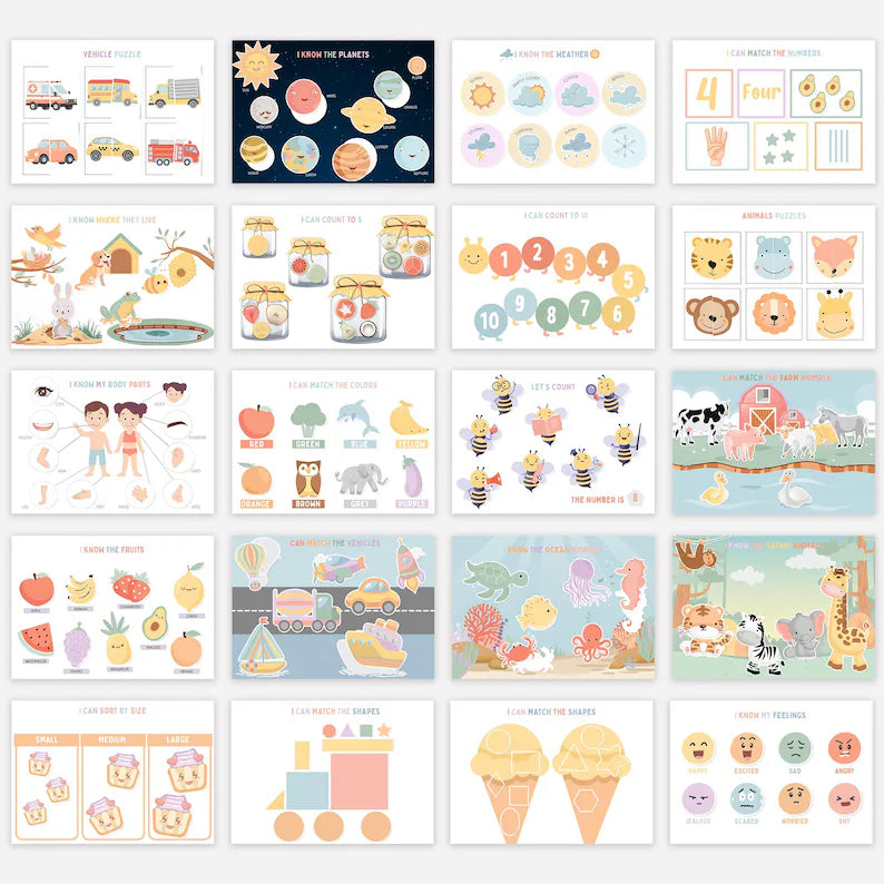 My First Busy Book – 80 Learning Activities for Toddlers (Ages 2–5)