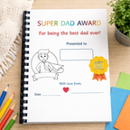 All about my dad 8 page book