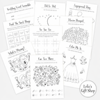 Kids Wedding activity books
