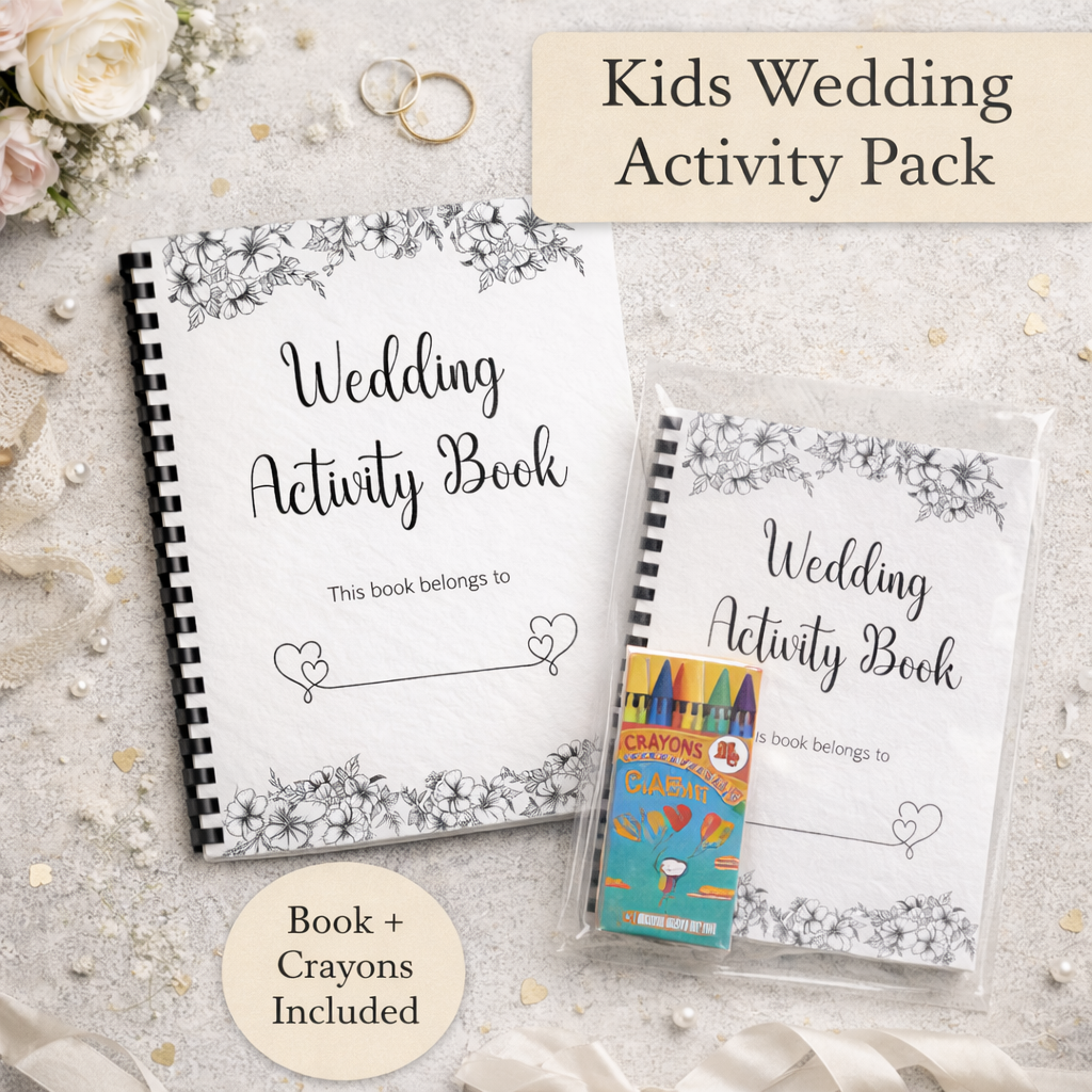Kids Wedding activity books