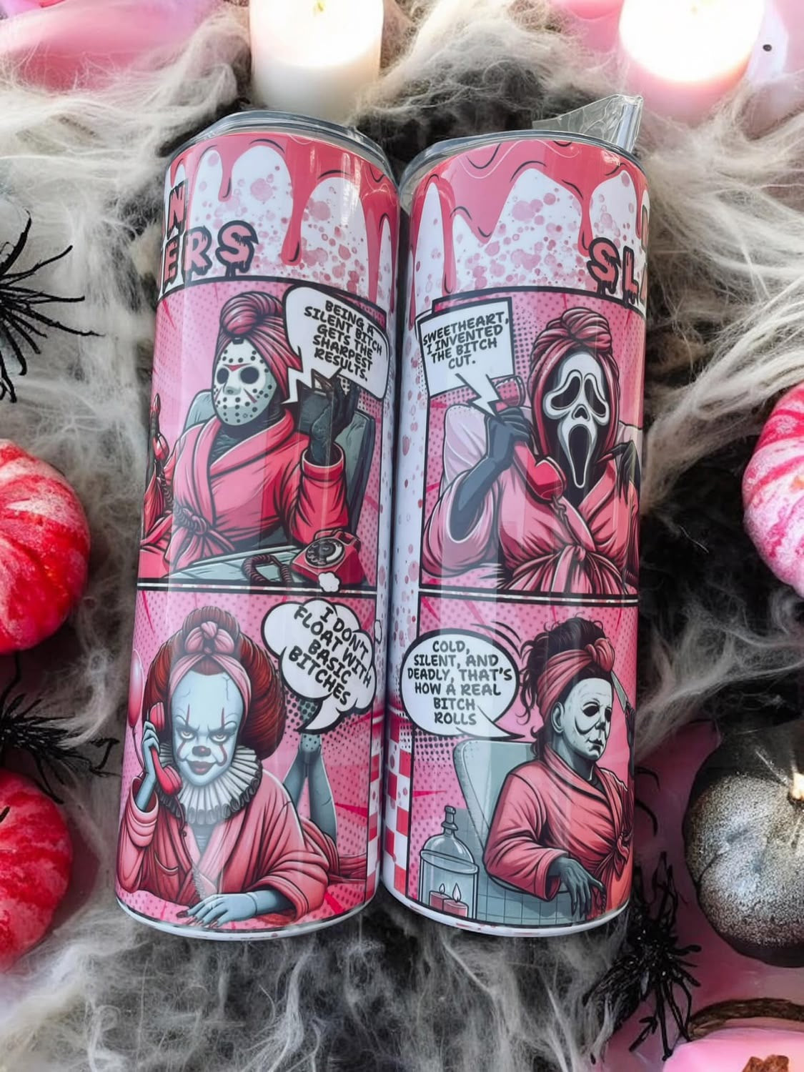 The slashers 20oz tumbler