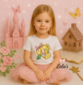 Personalised princess and lizard tshirt