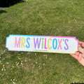 Rainbow teachers sign
