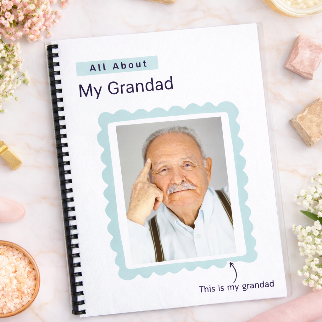 All About My Grandad – Memory & Activity Book