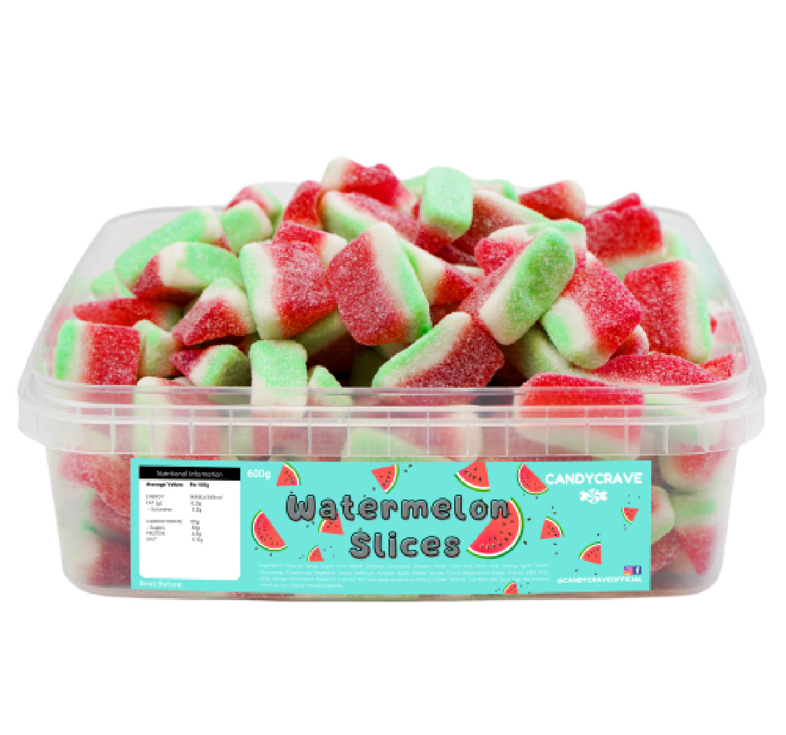 Candycrave Watermelon Slices Tub 600g