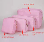 Personalised neon travel cases