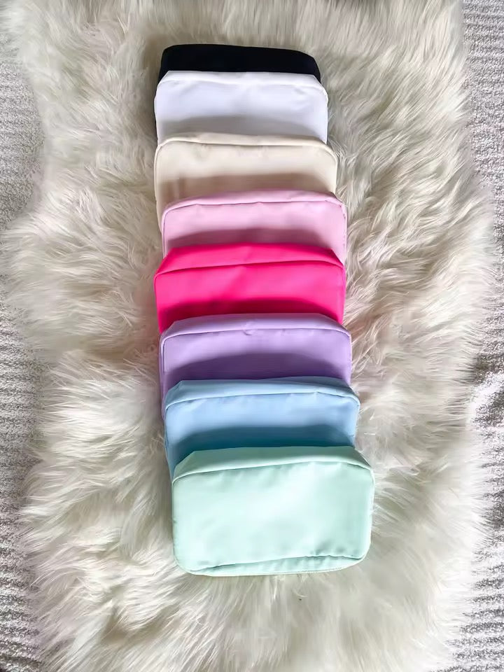 Personalised neon travel cases