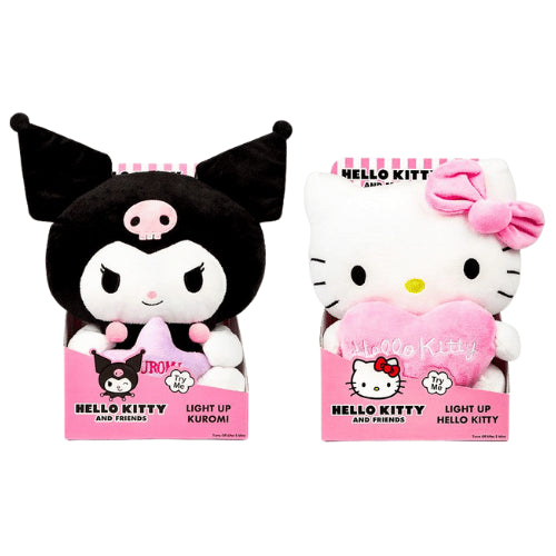 OFFICIAL HELLO KITTY & FRIENDS LIGHT UP PLUSH