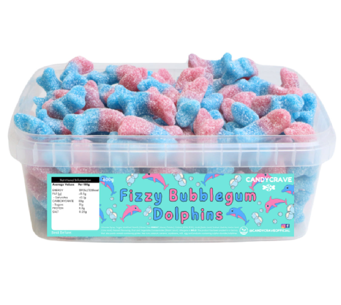 Candycrave Bubblegum Dolphin Tub 600g