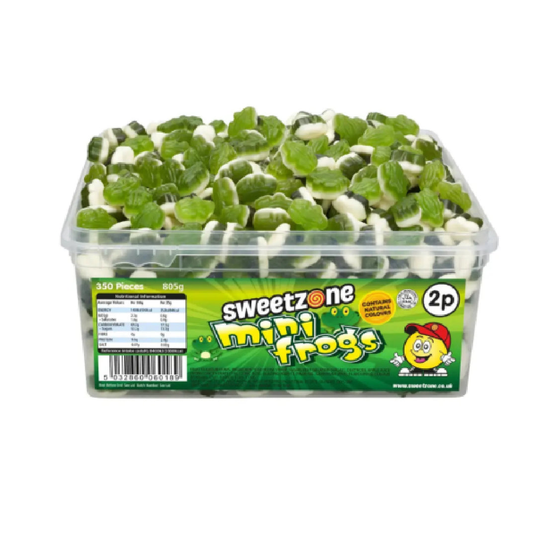 Sweetzone Mini Frogs 805g Tub