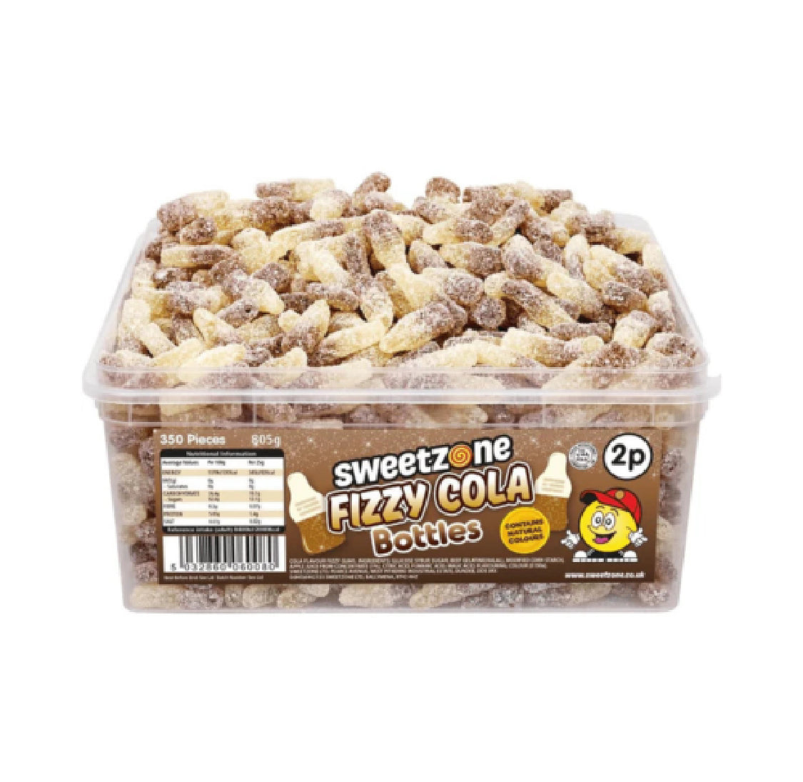 Sweetzone Fizzy Cola Bottles 805g Tub