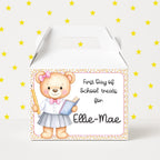 Personalised school treat boxes