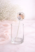 25 acrylic cocktail stirrers personalised