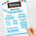 My First Day of School Sign – Personalised Print