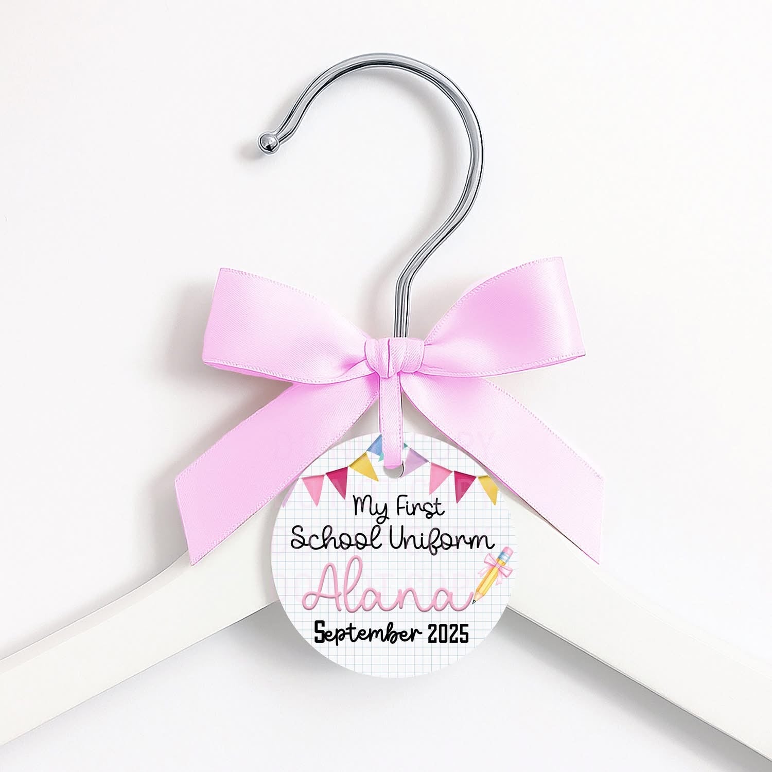 My First School Uniform Tag – Personalised Keepsake