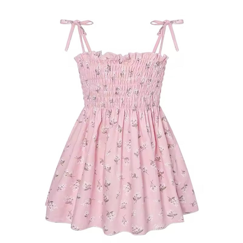 Girls ditzy flower dresses