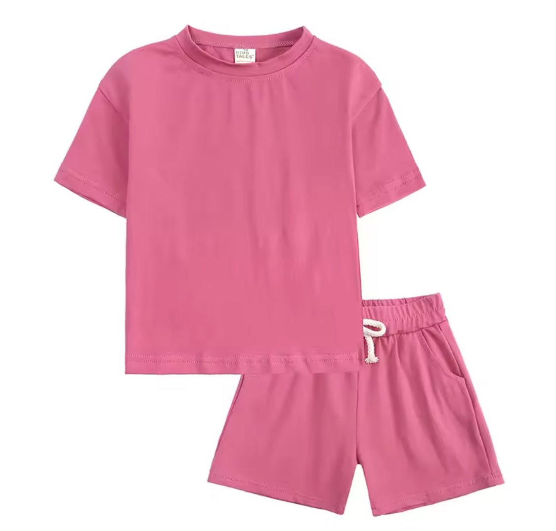 personalised shorts and Tshirt