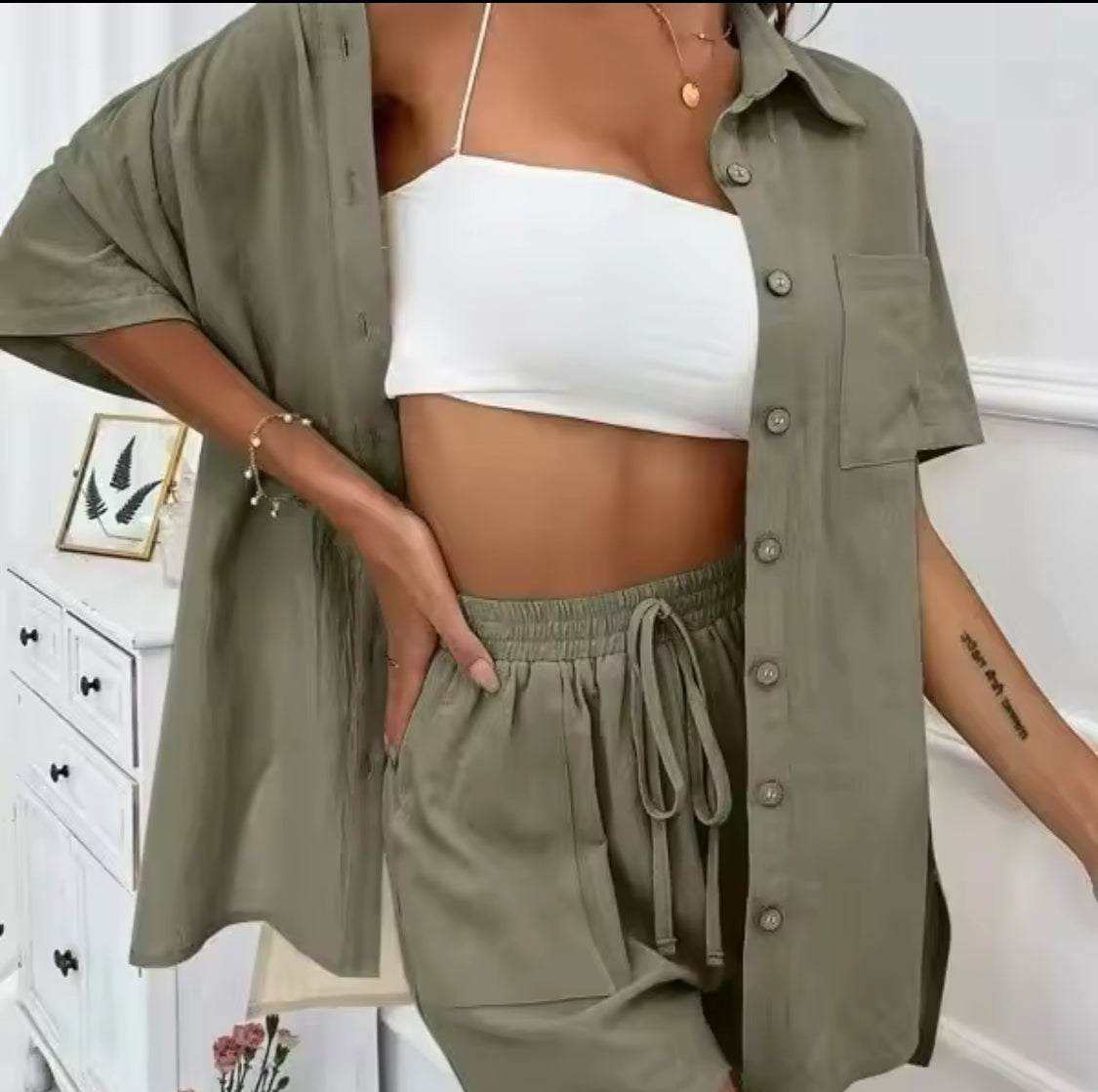 Shorts and shirt women’s set
