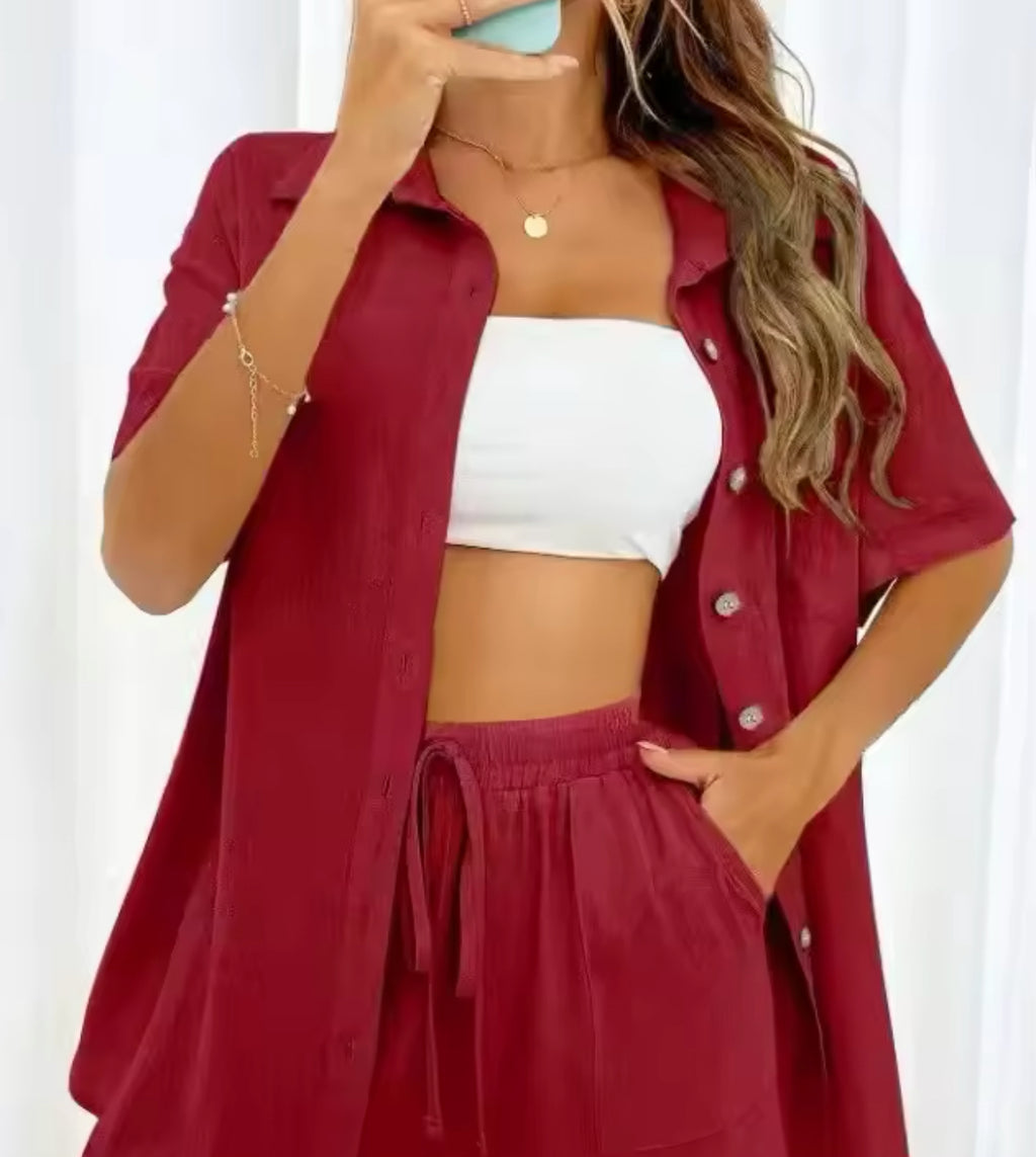 Shorts and shirt women’s set