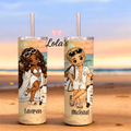 Honeymoon dolls personalised 20oz tumblers