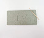 18mm mdf Name Tracing Board and Pen