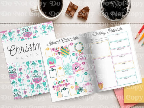 65 page Christmas planner