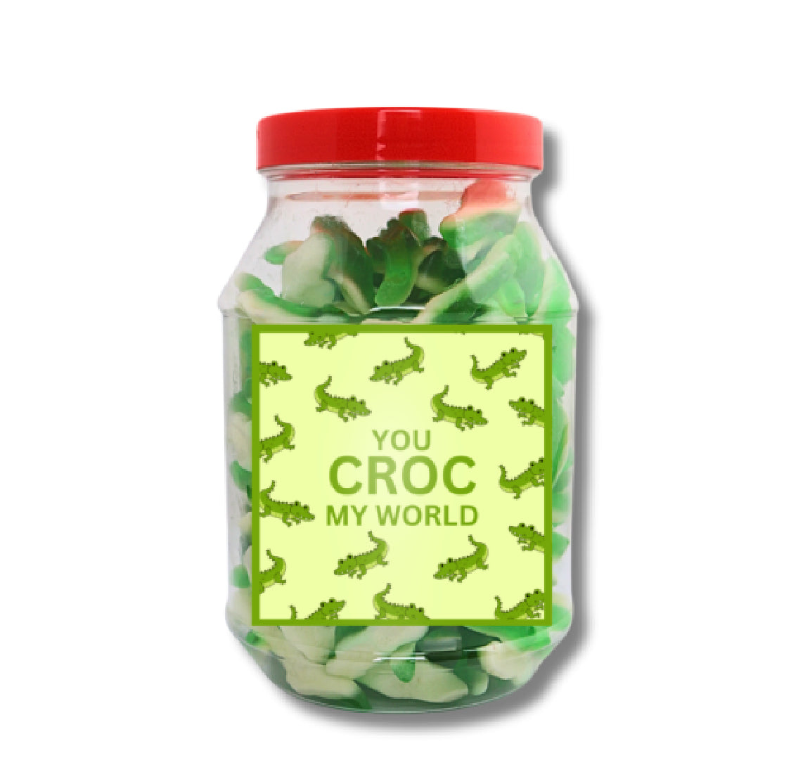 Pun Gift Valentines Crocodiles Jar 400g