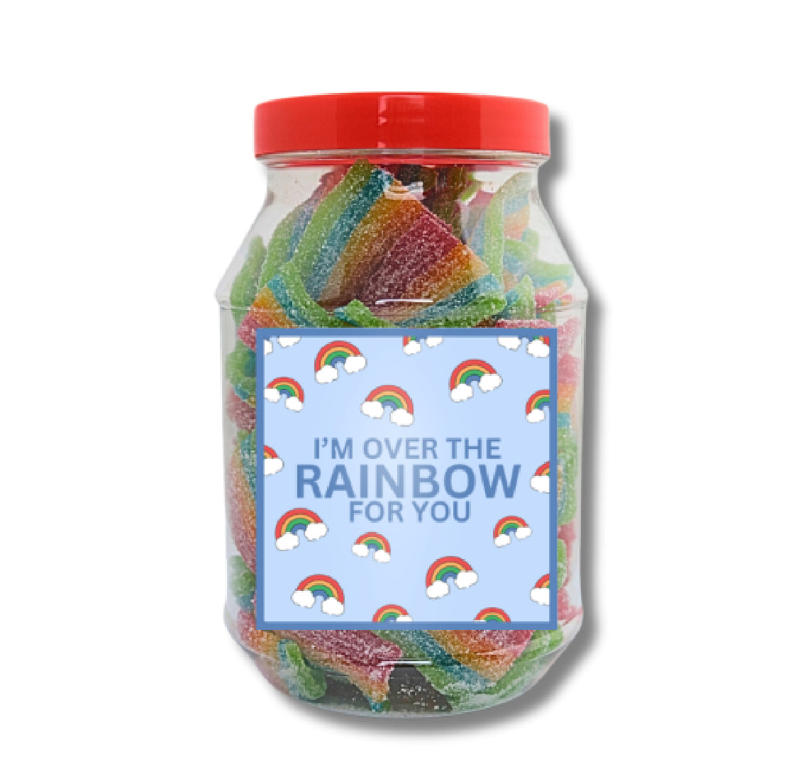 Pun Gift Valentines Rainbow Jar 400g