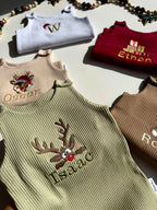 Christmas Reindeer Dungarees