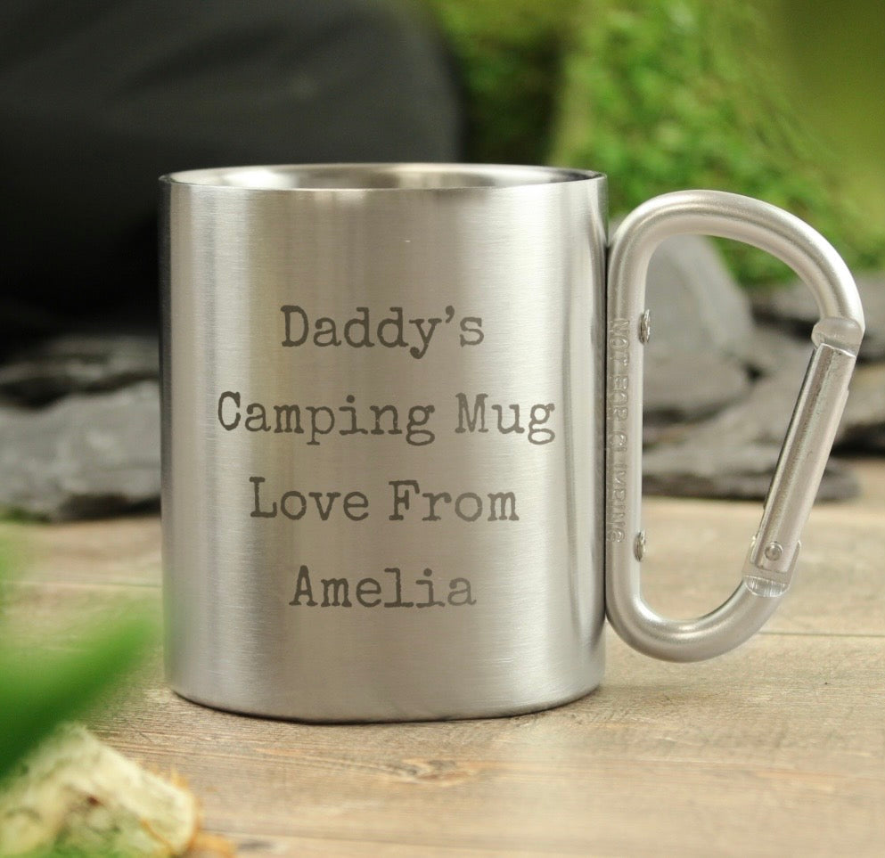Personalised Free Text Metal Mug