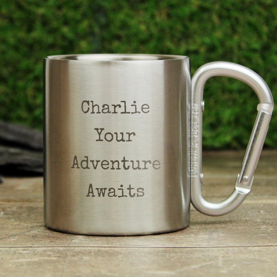 Personalised Free Text Metal Mug