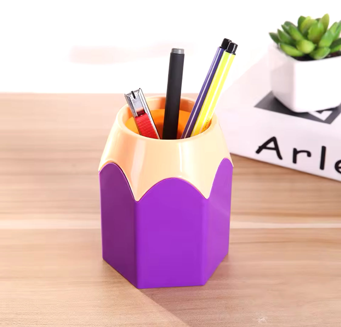 Personalised crayon pencil pots