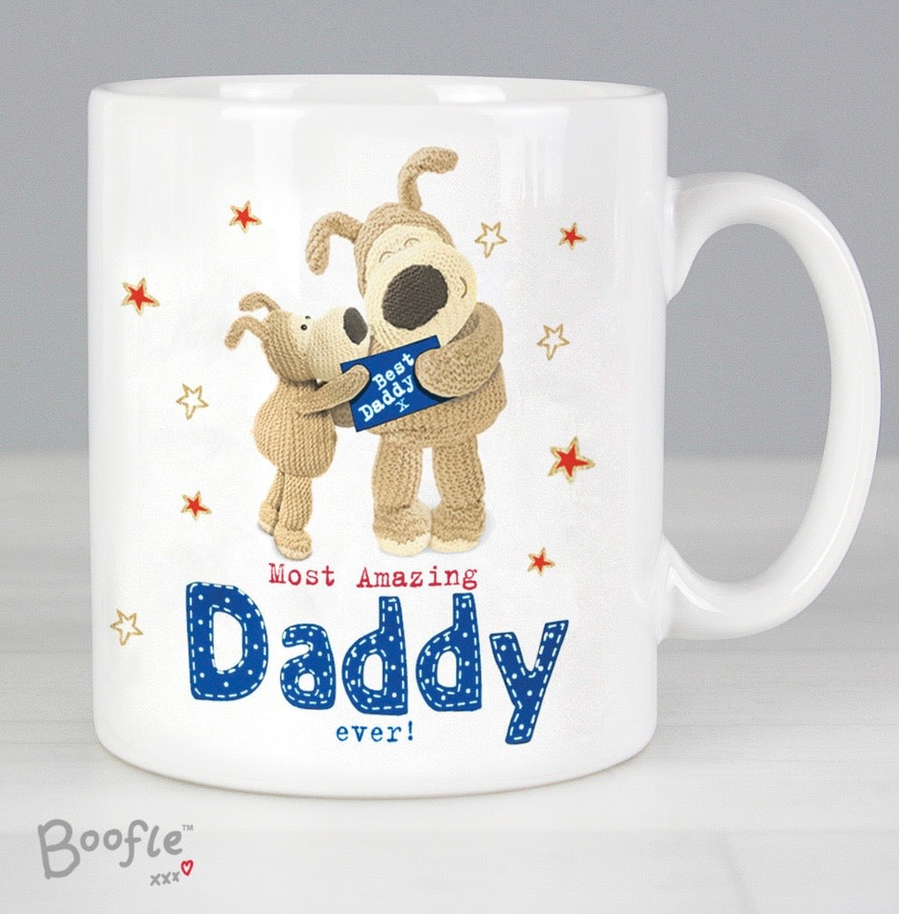 Personalised Boofle Most Amazing Daddy Mug