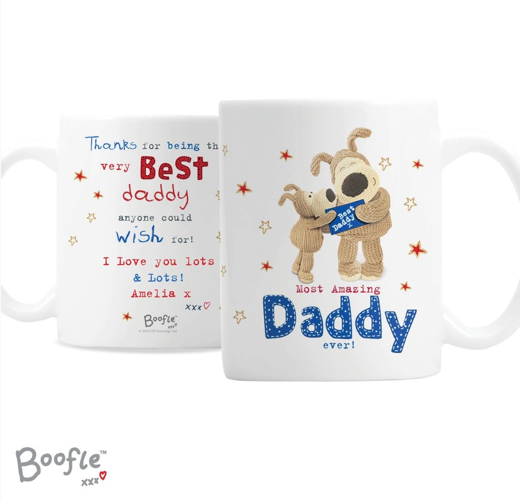 Personalised Boofle Most Amazing Daddy Mug