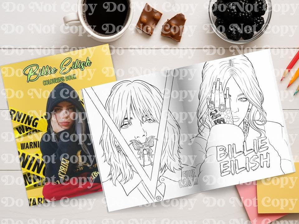 B.E colouring book