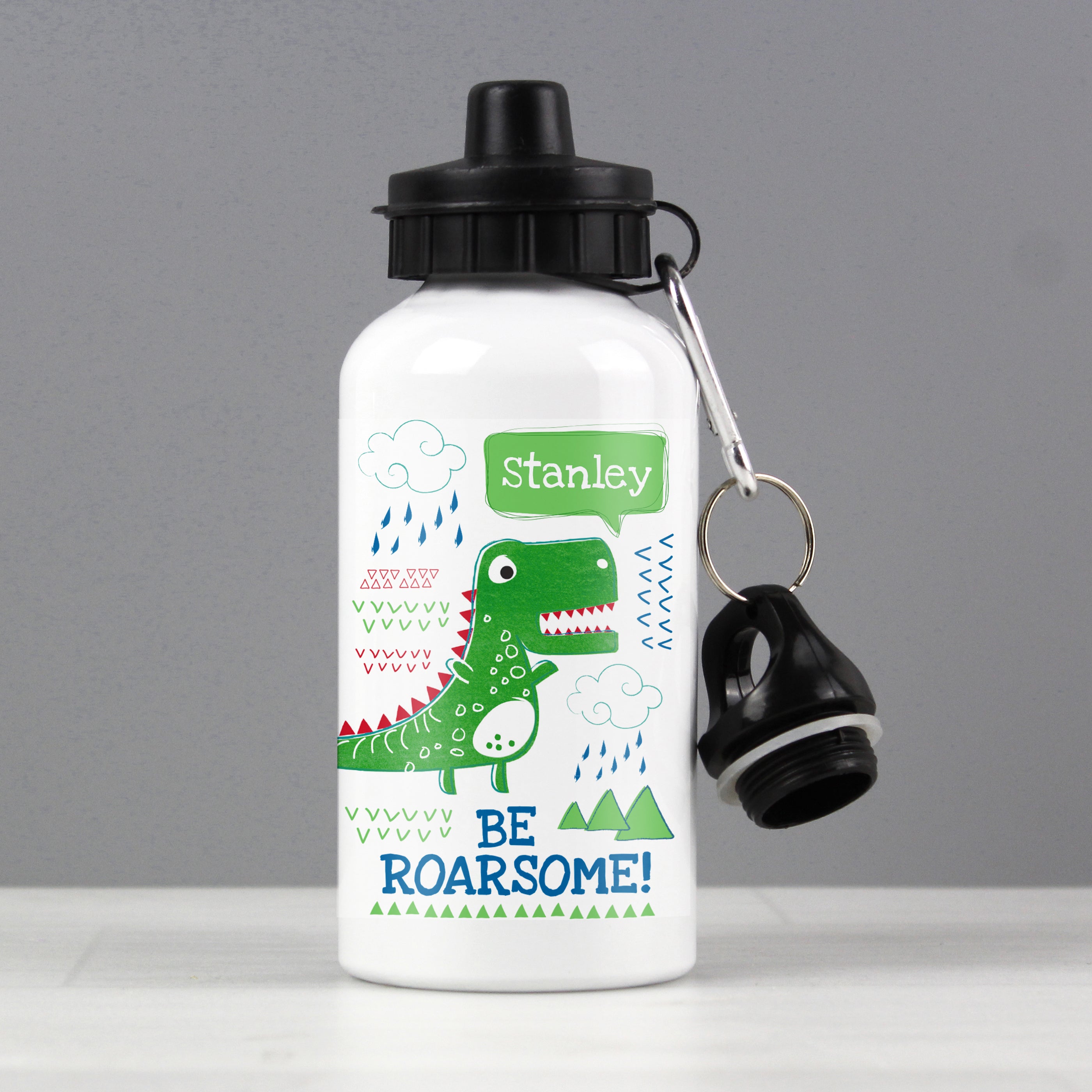 Personalised be roarsome bottle