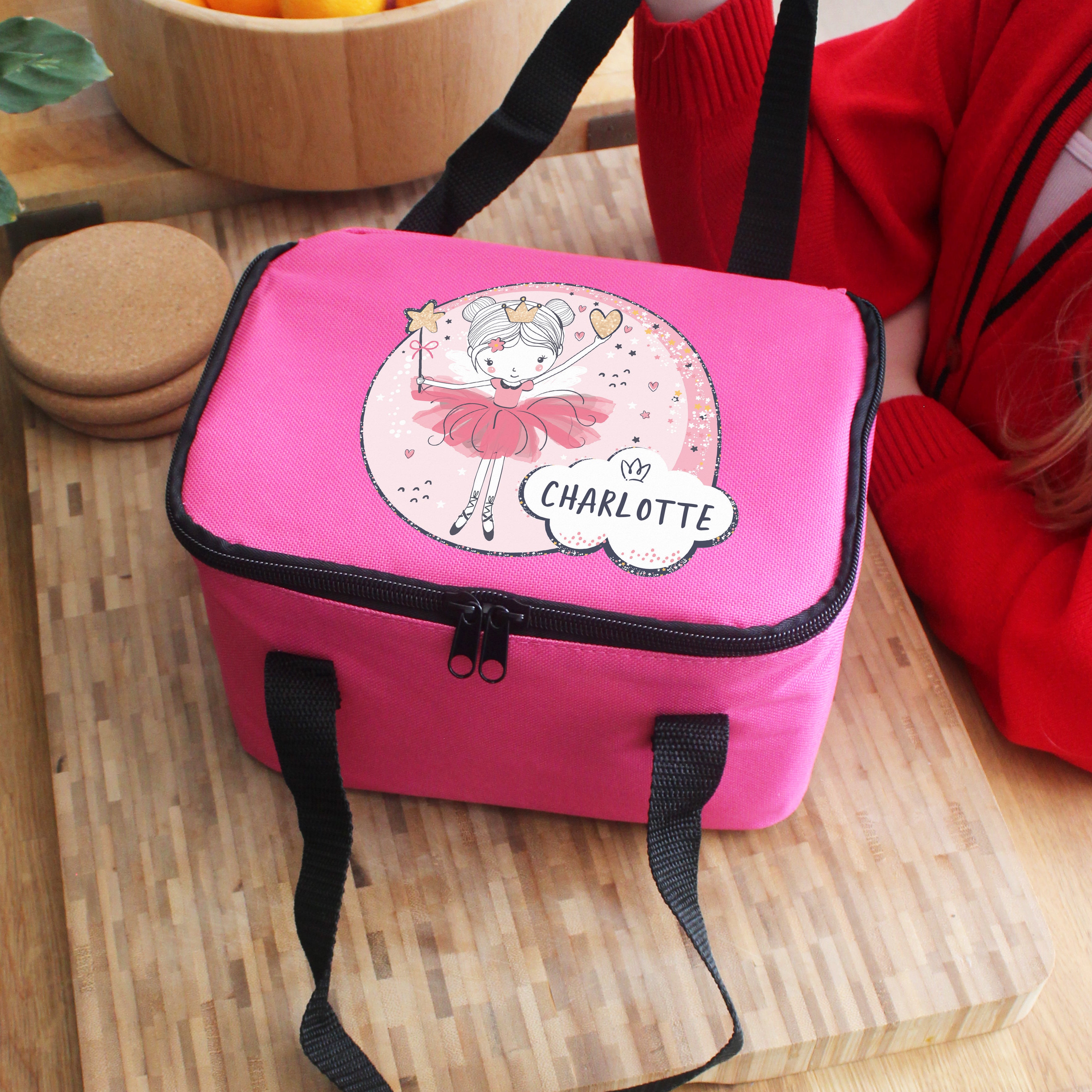 Personalised fairy lunch bag