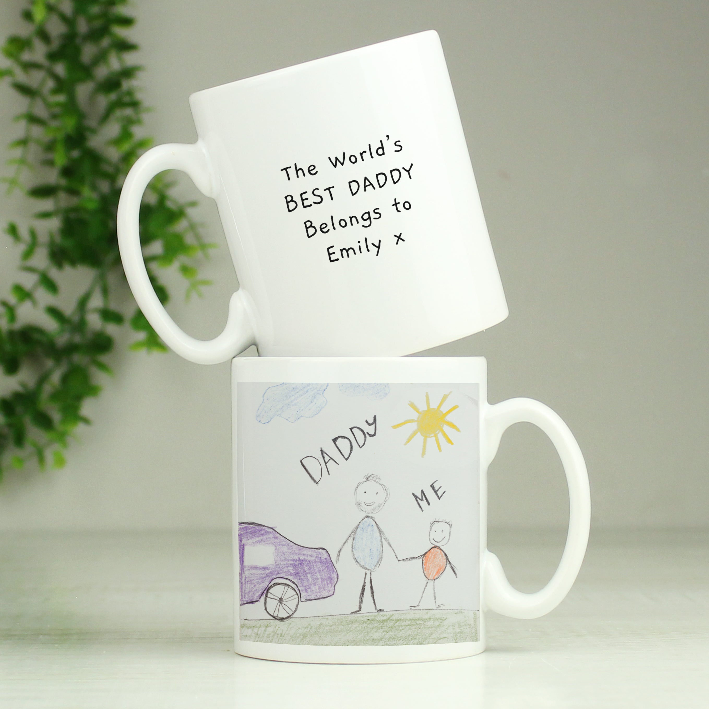 Drawing upload mug